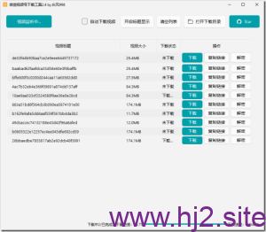微信视频号下载工具wechatVideoDownload2.7-回想盒